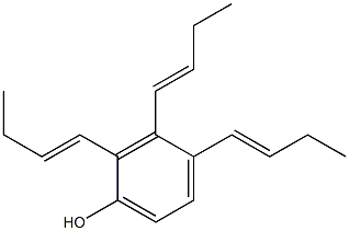 2,3,4-Tri(1-butenyl)phenol