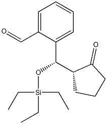 2-[(R)-[(S)-2-Oxocyclopentyl](triethylsilyloxy)methyl]benzaldehyde