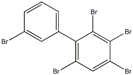 2,3,3',4,6-ペンタブロモ-1,1'-ビフェニル 化学構造式