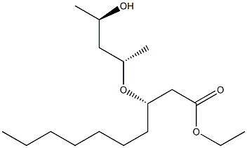 (S)-3-[(1S,3R)-1-Methyl-3-hydroxybutoxy]decanoic acid ethyl ester