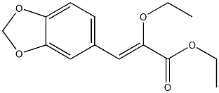 (Z)-3-(1,3-Benzodioxol-5-yl)-2-ethoxyacrylic acid ethyl ester