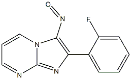 2-(2-Fluorophenyl)-3-nitrosoimidazo[1,2-a]pyrimidine