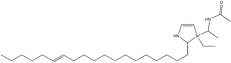 1-[1-(Acetylamino)ethyl]-1-ethyl-2-(13-nonadecenyl)-4-imidazoline-1-ium