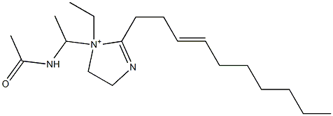 1-[1-(Acetylamino)ethyl]-2-(3-decenyl)-1-ethyl-2-imidazoline-1-ium