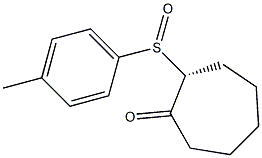 (2R)-2-[(4-Methylphenyl)sulfinyl]cycloheptan-1-one|