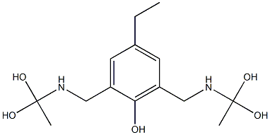 2,6-Bis[[(1,1-dihydroxyethyl)amino]methyl]-4-ethylphenol