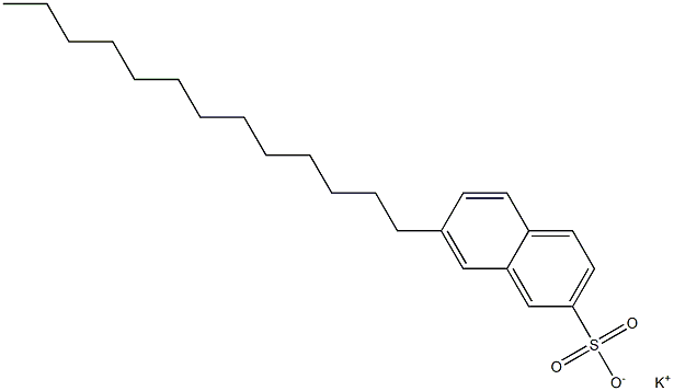 7-Tridecyl-2-naphthalenesulfonic acid potassium salt