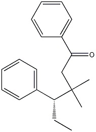 [S,(+)]-3,3-Dimethyl-1,4-diphenyl-1-hexanone