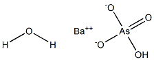 Barium hydrogen arsenate monohydrate