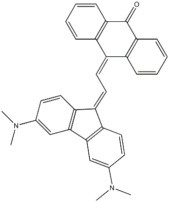 10-[2-[3,6-Bis(dimethylamino)-9H-fluoren-9-ylidene]ethylidene]anthracen-9(10H)-one
