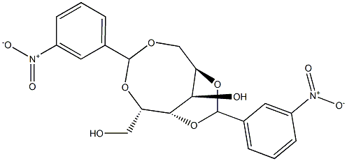 2-O,6-O:3-O,5-O-Bis(3-nitrobenzylidene)-D-glucitol