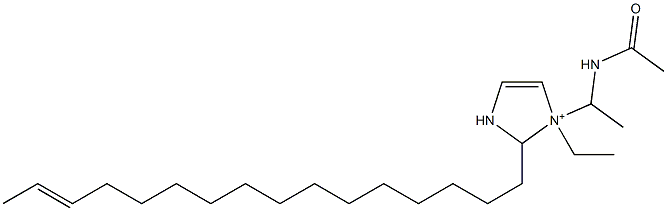1-[1-(Acetylamino)ethyl]-1-ethyl-2-(14-hexadecenyl)-4-imidazoline-1-ium
