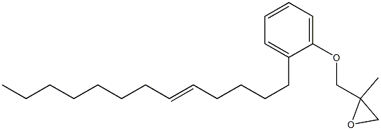 2-(5-Tridecenyl)phenyl 2-methylglycidyl ether