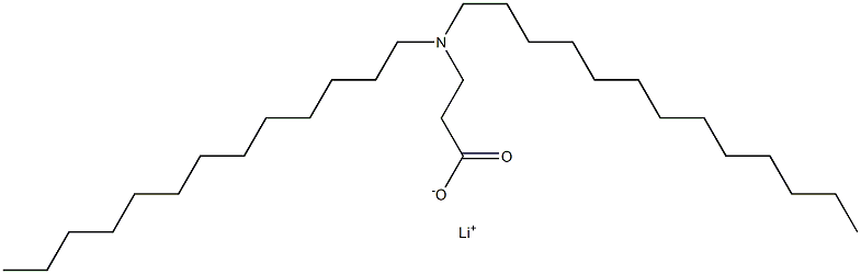 3-(Ditridecylamino)propanoic acid lithium salt