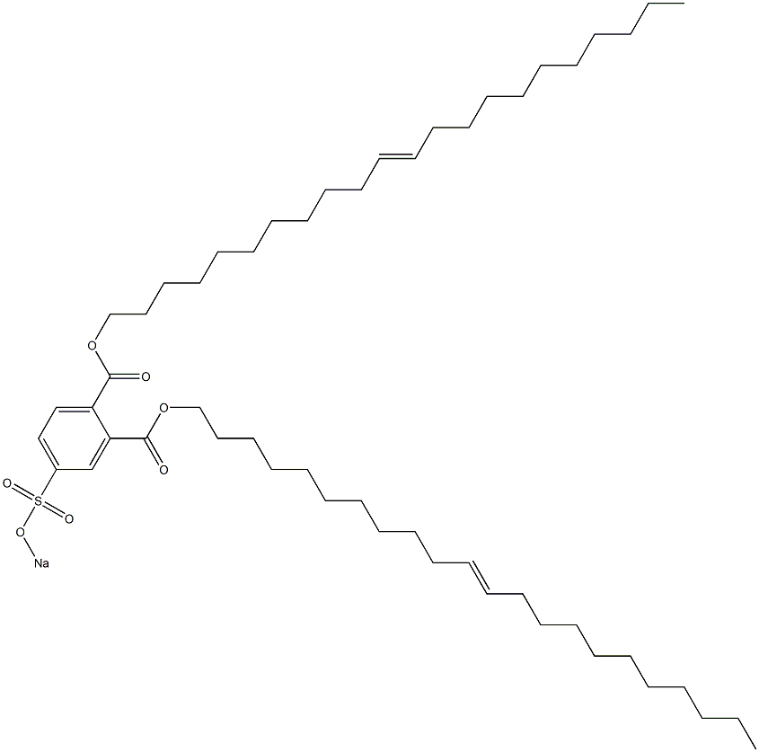 4-(Sodiosulfo)phthalic acid di(11-docosenyl) ester