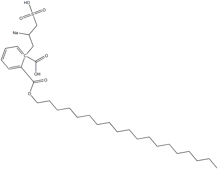 Phthalic acid 1-nonadecyl 2-(2-sodiosulfopropyl) ester