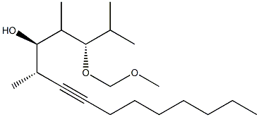 (1R,2S)-2-Methyl-1-[(1R,2S)-1,3-dimethyl-2-methoxymethoxybutyl]-3-undecyn-1-ol