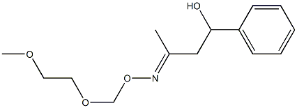 3-[(2-Methoxyethoxy)methoxyimino]-1-phenylbutan-1-ol