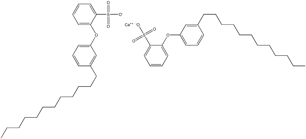 Bis[2-(3-dodecylphenoxy)benzenesulfonic acid]calcium salt