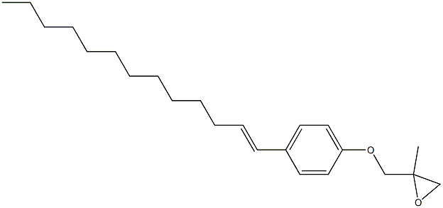 4-(1-Tridecenyl)phenyl 2-methylglycidyl ether