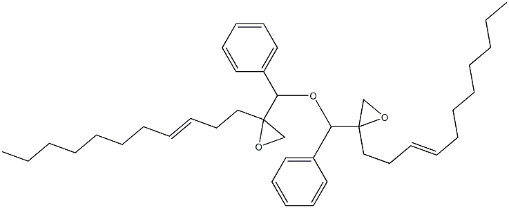 2-(3-Undecenyl)phenylglycidyl ether 结构式