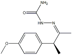 [S,(+)]-3-(p-Methoxyphenyl)-2-butanonesemicarbazone