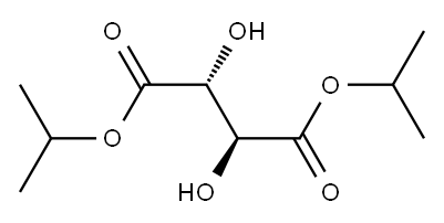 meso-酒石酸ジイソプロピル 化学構造式