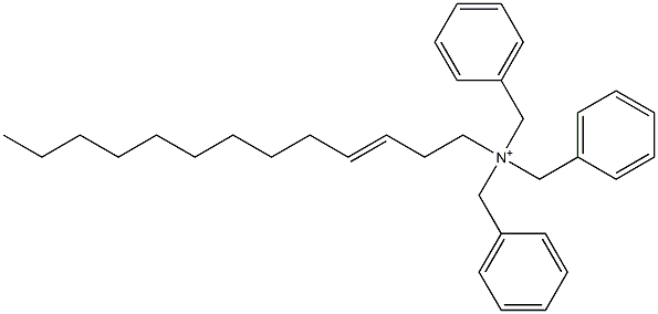 (3-Tridecenyl)tribenzylaminium