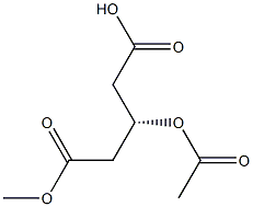[S,(-)]-3-Acetyloxyglutaric acid hydrogen 1-methyl ester
