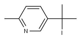 5-(1-Iodo-1-methylethyl)-2-methylpyridine