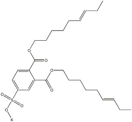 4-(Potassiosulfo)phthalic acid di(6-nonenyl) ester