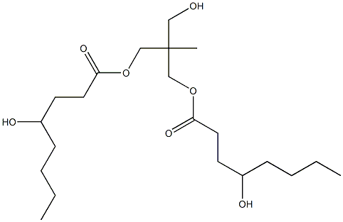 Bis(4-hydroxyoctanoic acid)2-(hydroxymethyl)-2-methyl-1,3-propanediyl ester