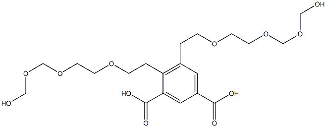 4,5-Bis(9-hydroxy-3,6,8-trioxanonan-1-yl)isophthalic acid