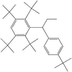 1-(2,3,5,6-Tetra-tert-butylphenyl)-1-(4-tert-butylphenyl)propane