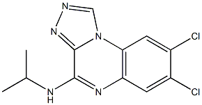 4-Isopropylamino-7,8-dichloro[1,2,4]triazolo[4,3-a]quinoxaline