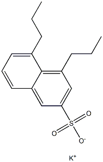 4,5-Dipropyl-2-naphthalenesulfonic acid potassium salt