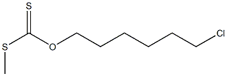 Dithiocarbonic acid O-(6-chlorohexyl)S-methyl ester