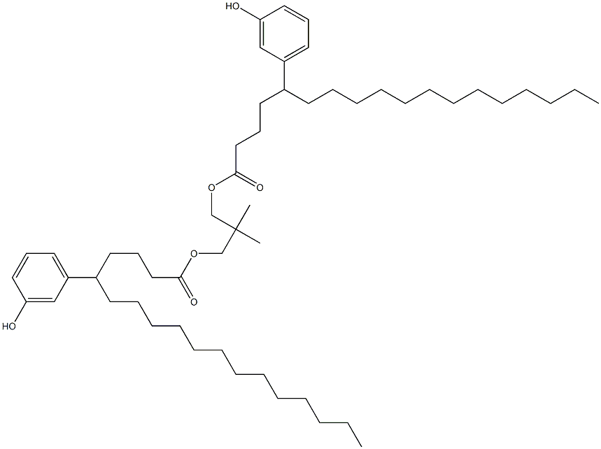 Bis[5-(3-hydroxyphenyl)stearic acid]2,2-dimethylpropane-1,3-diyl ester