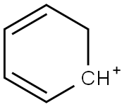 ベンゼンカチオン 化学構造式