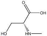 N-甲基-D-丝氨酸 结构式