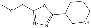 3-(5-Methoxymethyl-[1,3,4]oxadiazol-2-yl)-piperidine