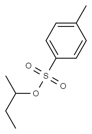 对甲苯磺酸仲丁酯, , 结构式