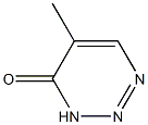 甲基三嗪酮, , 结构式