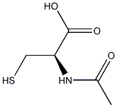 N - 乙酰 - L - 半胱氨酸 结构式