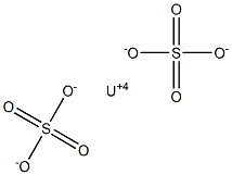 Uranium(IV) sulfate Struktur