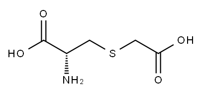 S-羧甲基半胱氨酸 结构式