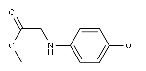 D-对羟基苯甘氨酸甲酯, , 结构式