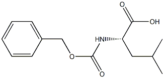 苄氧羰基-L-亮氨酸, , 结构式