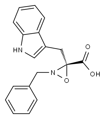 N-苄氧酰基-L-色氨酸 结构式
