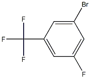 5-氟-3-溴三氟甲苯 结构式
